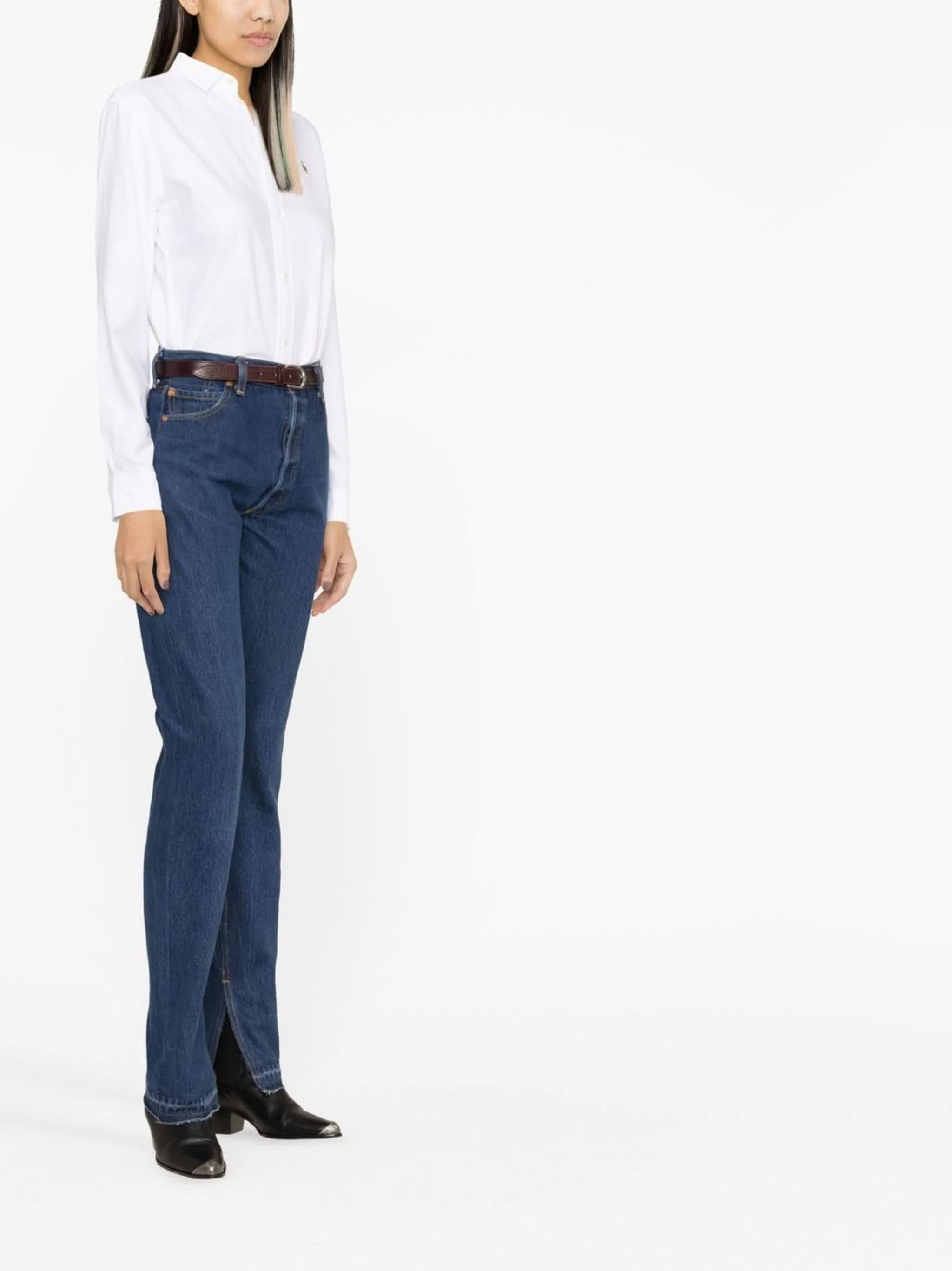 White Long Sleeve Tailored Fit Shirt