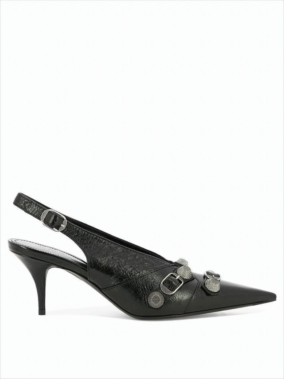 Slingback Heels with Pointed Toe