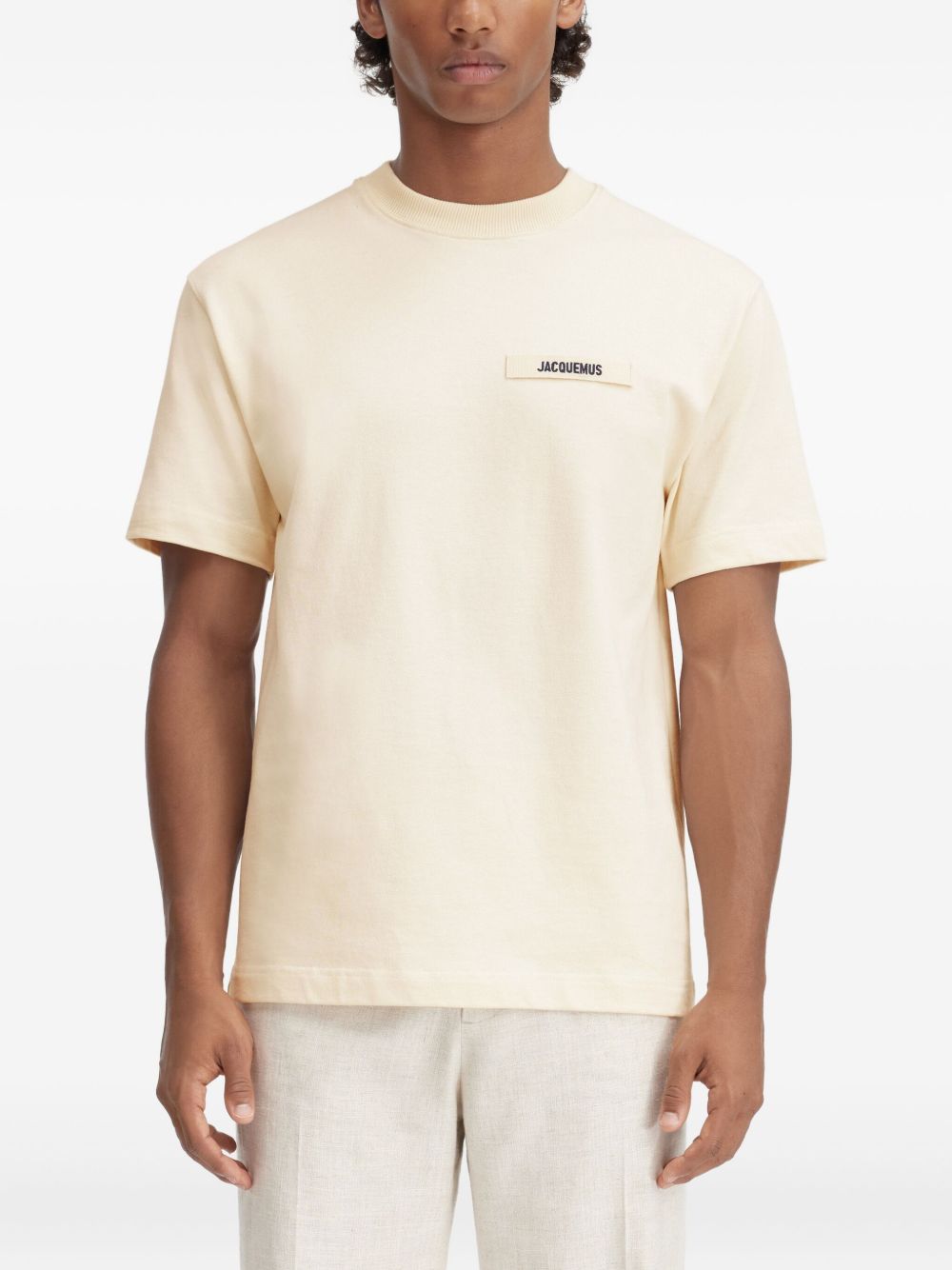 Short-Sleeved Crew Neck T-Shirt