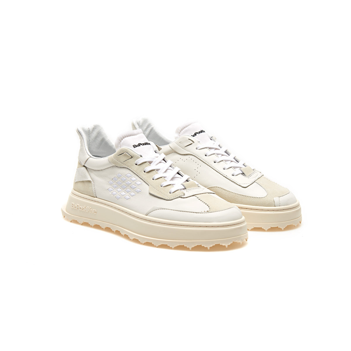 Cuprace Wing - Leather + Suede Sneakers