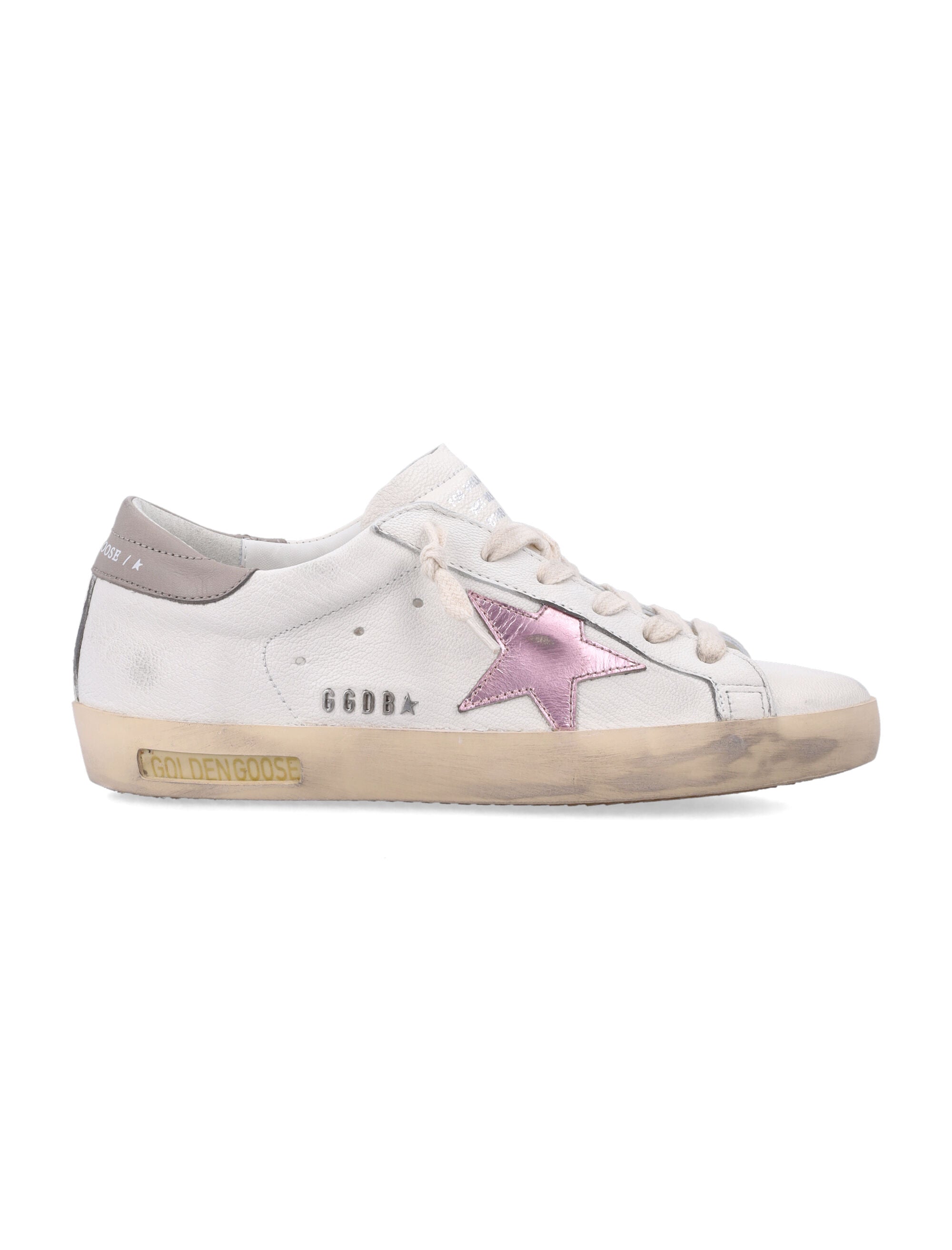 Golden Goose Super-Star White Nappa Woman's Sneakers