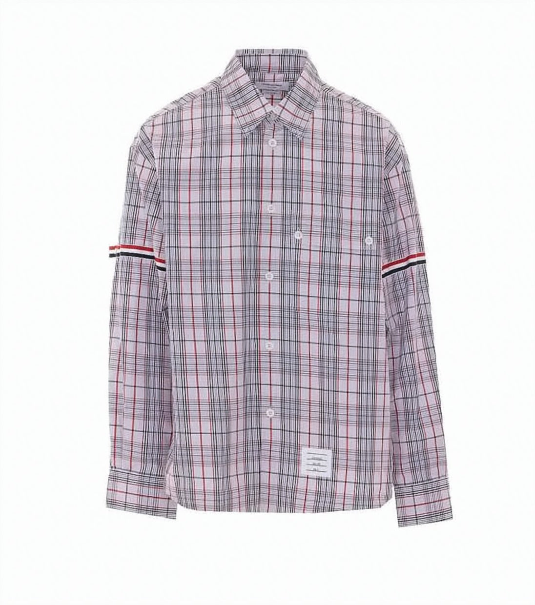 Classic Plaid Pattern Long-Sleeve Shirt