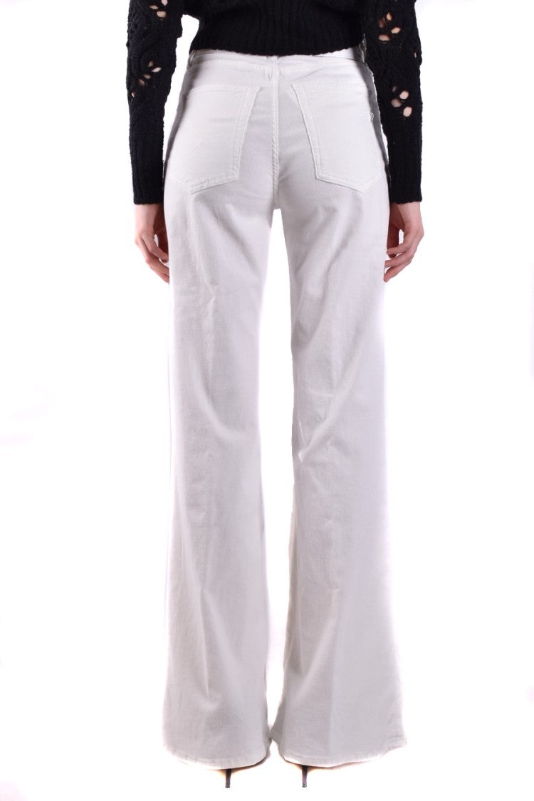 White Flared Leg Jeans