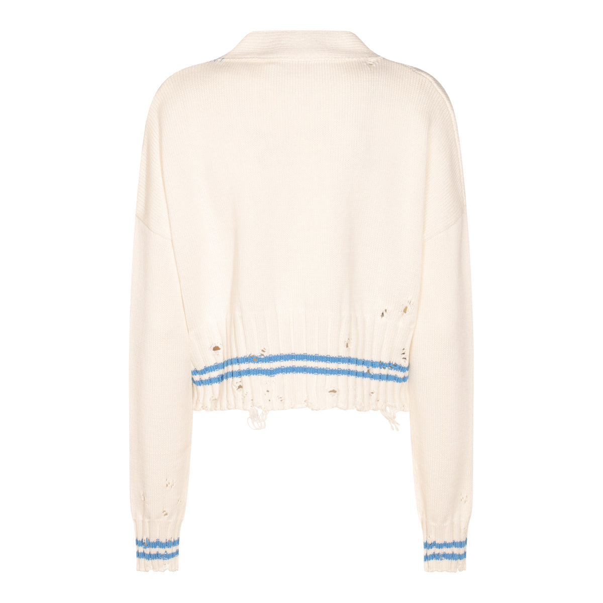 White Cotton Knitwear
