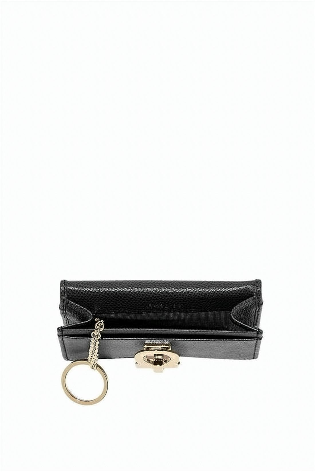 Textured Leather Card Wallet