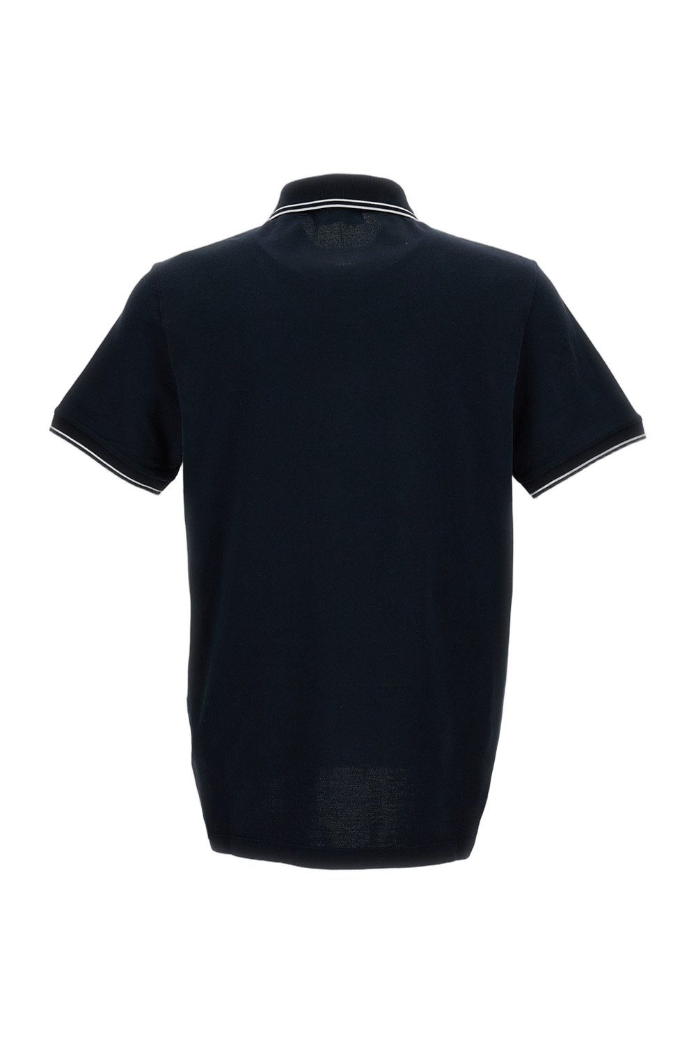 Straight-Fit Cotton Polo With Logo Patch