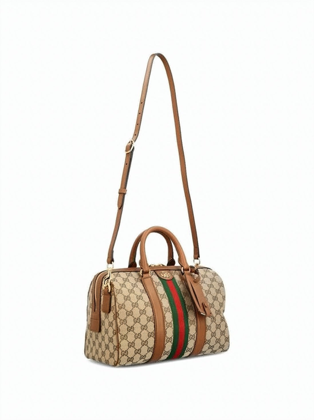 Gucci Medium Boston Bag in Classic Monogram Canvas