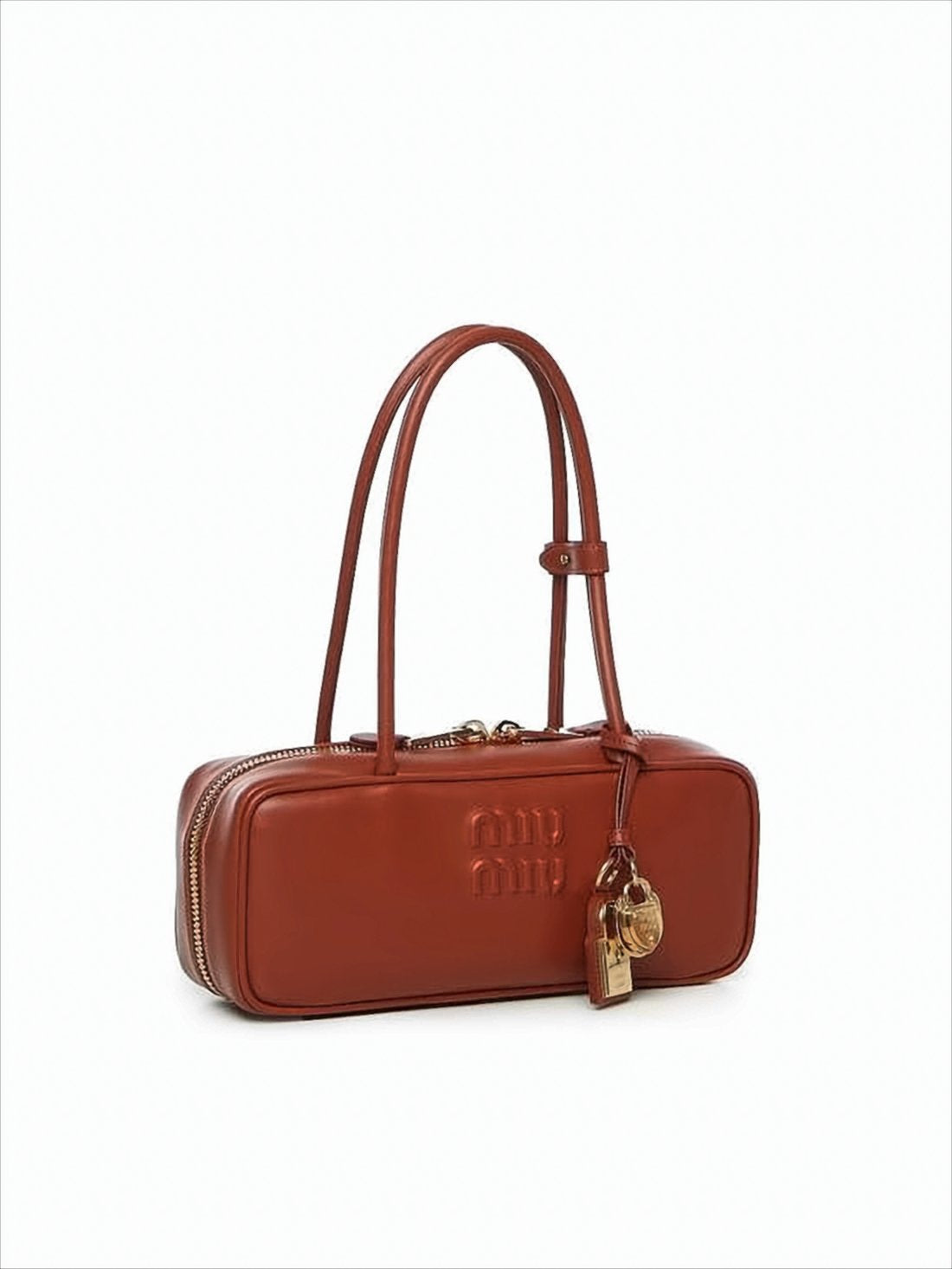 Structured Calf Leather Tote Bag