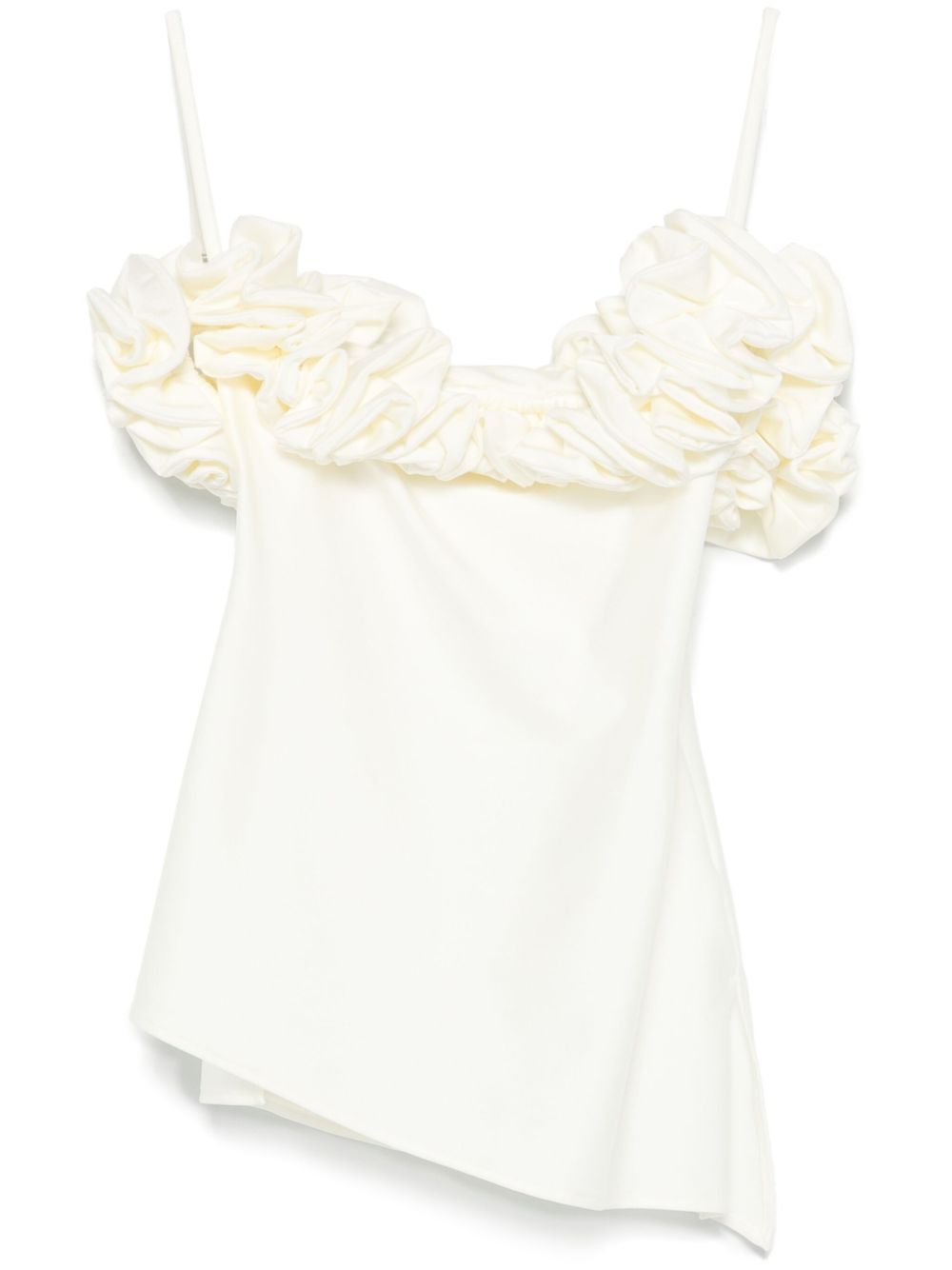 Asymmetrical White Top