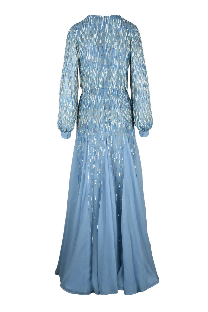 Sequin Dress - Light Blue