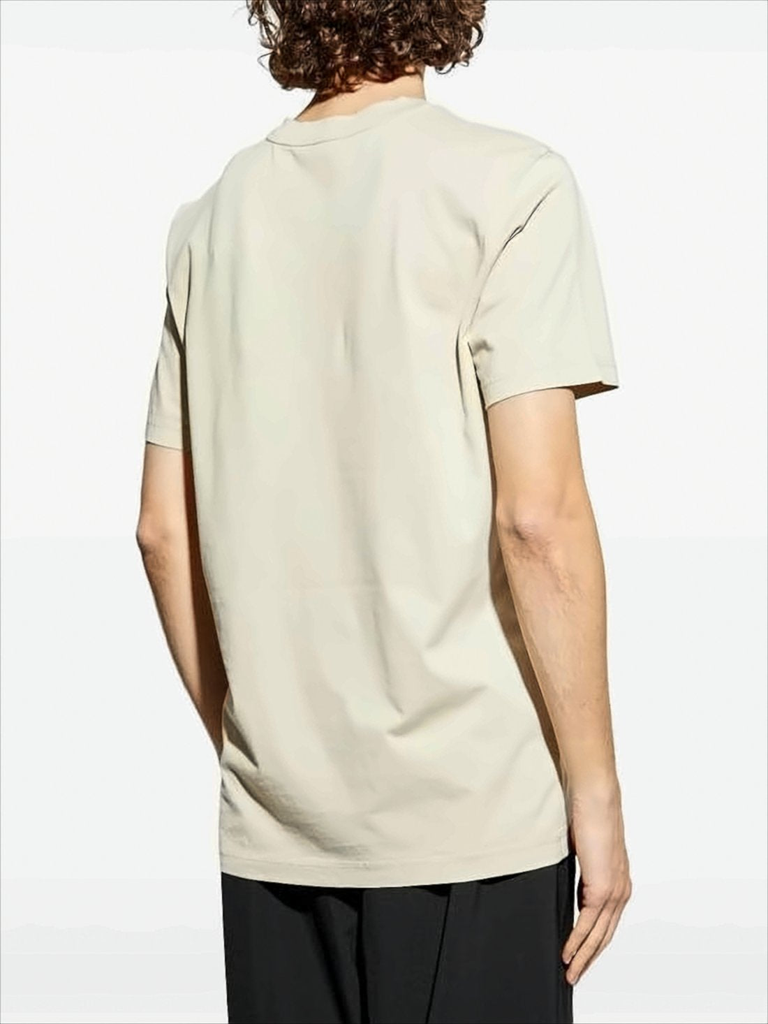 Cotton T-Shirt with Moncler Logo Patch