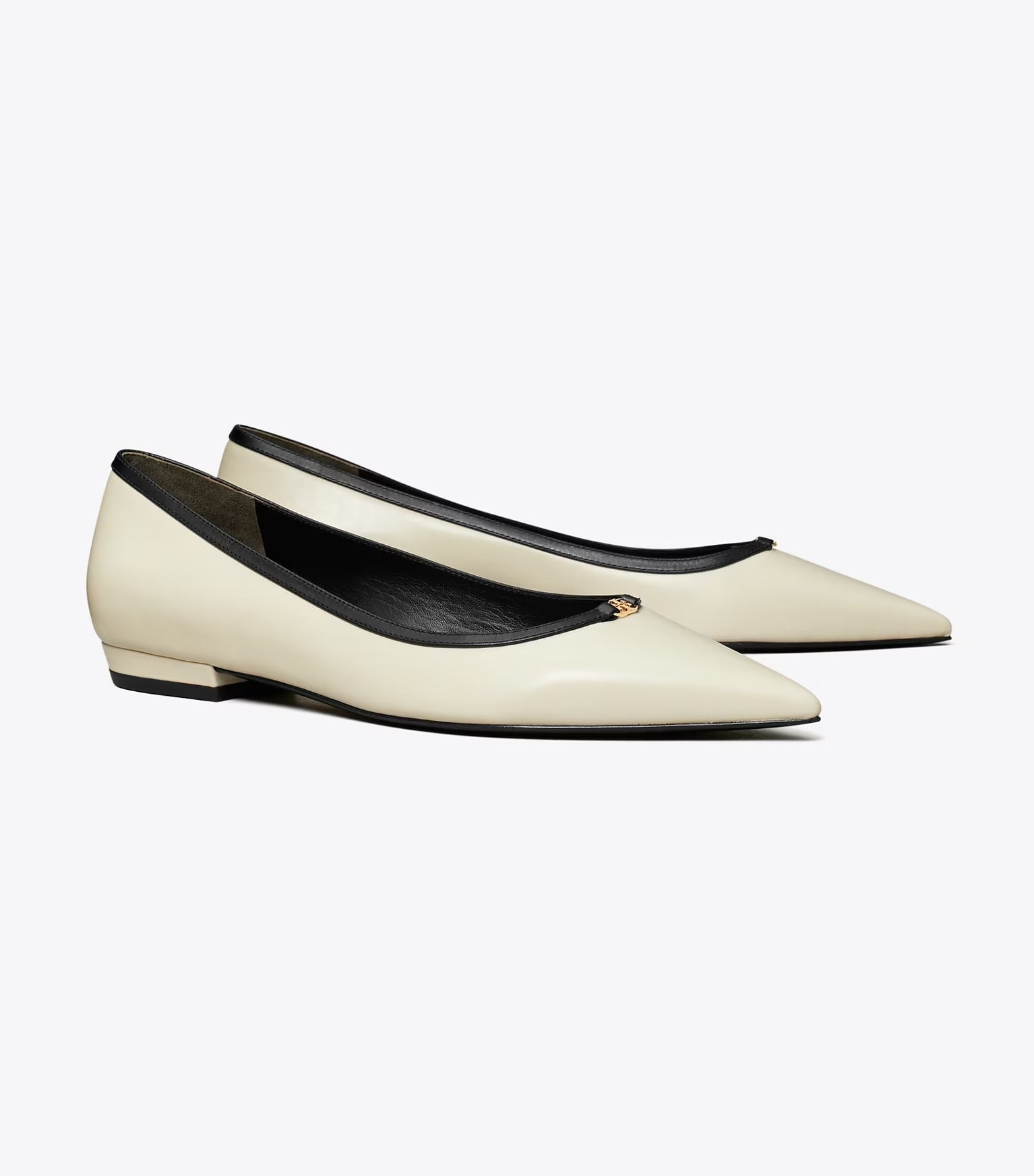 Pointed-Toe Ballerina Flats