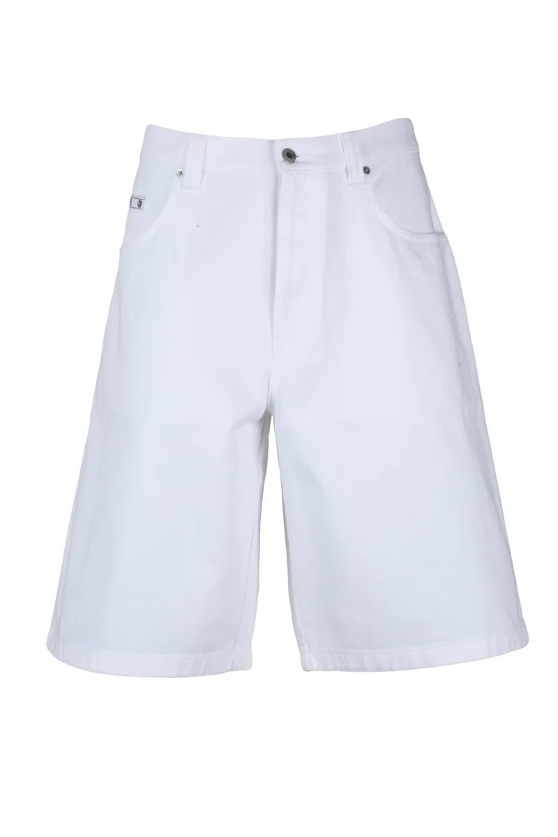 Cotton Shorts - White