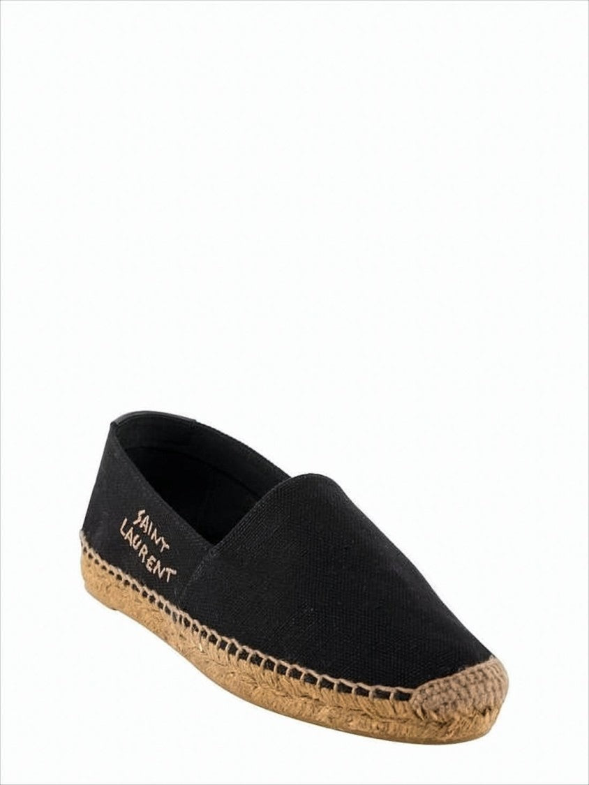 Slip-On Espadrille Sneakers with Jute-Wrapped Midsole