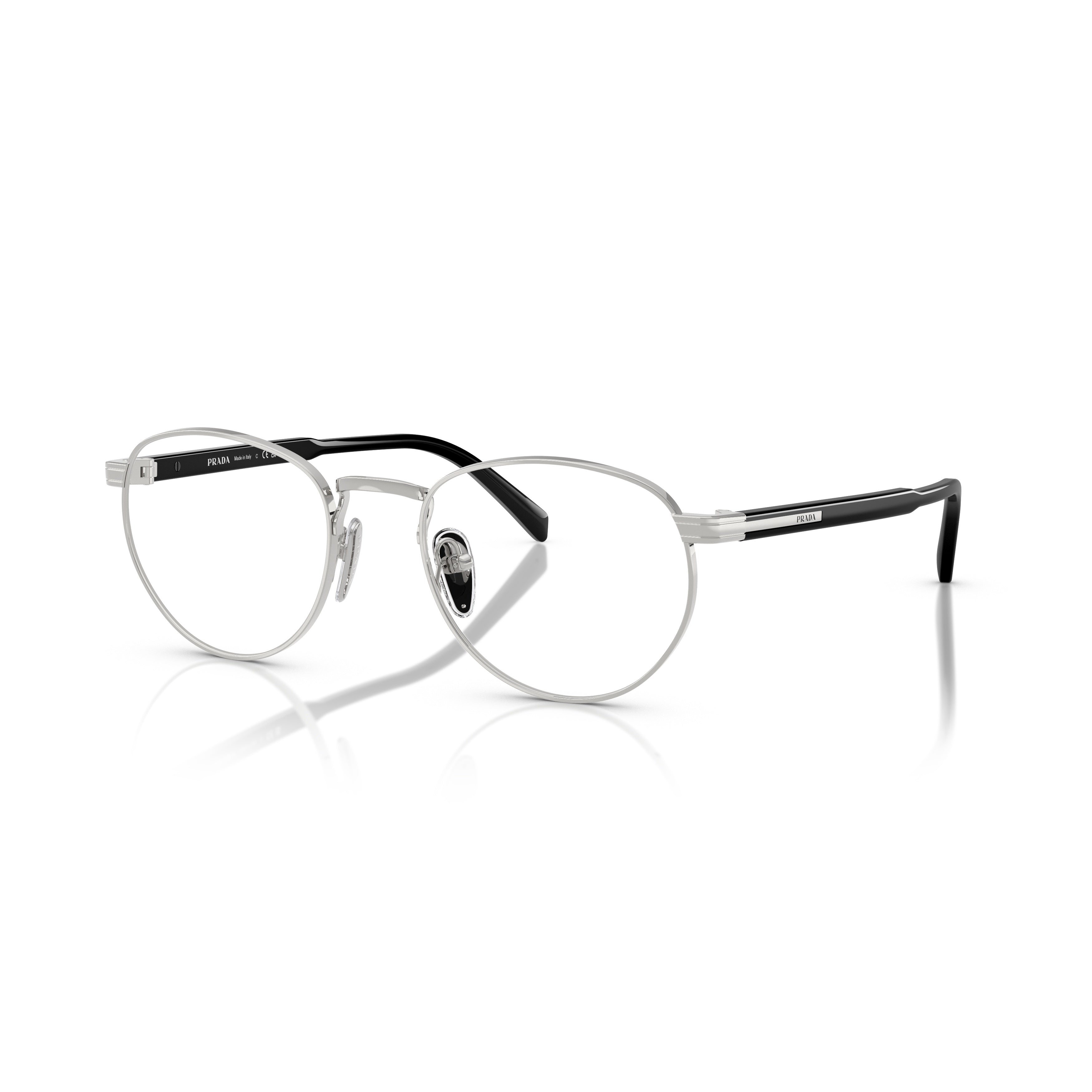 0pr B52v Round Metal Frame Eyeglasses