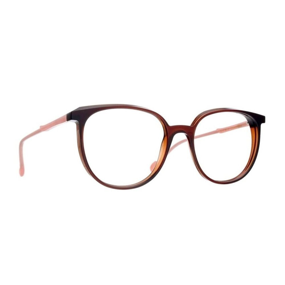 Phantos Gradient Acetate Sunglasses in Brown and Rose