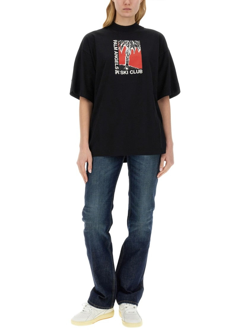 Palm Soft Fit T-Shirt Ski Club