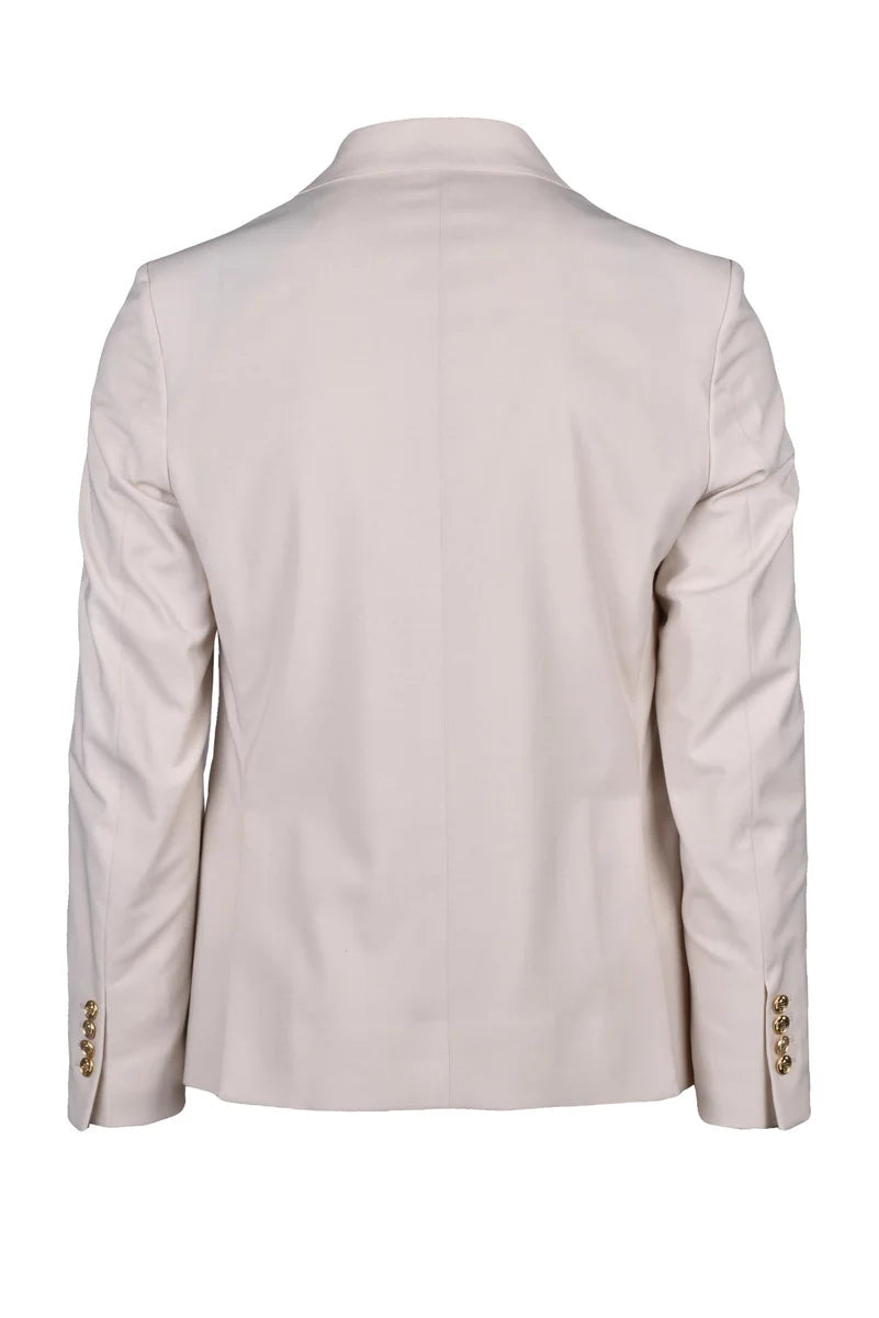 Double-Breasted Jacket - White