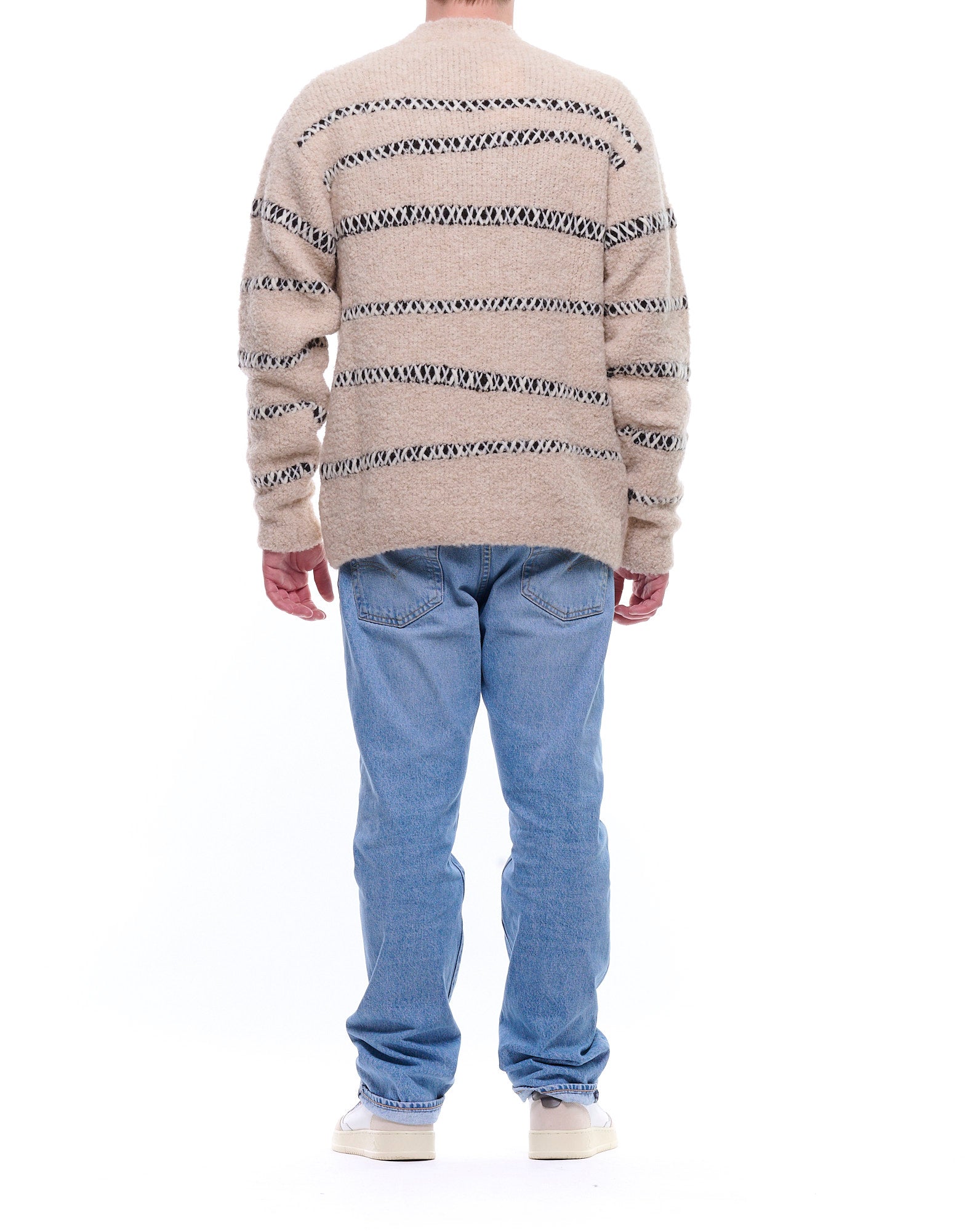Bouclé Crewneck Sweater