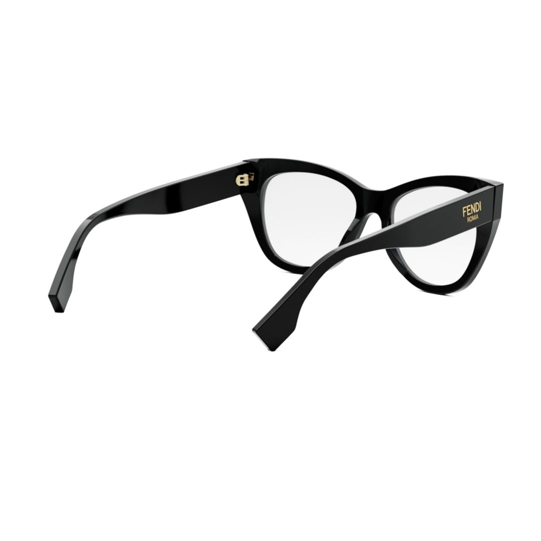 Fe50086i Bold Cat-Eye Eyeglasses