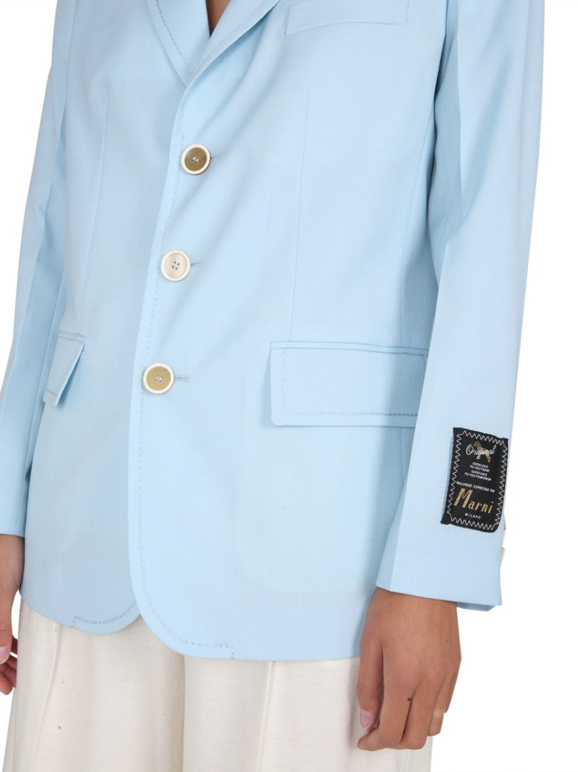 Cool Wool Long Blazer