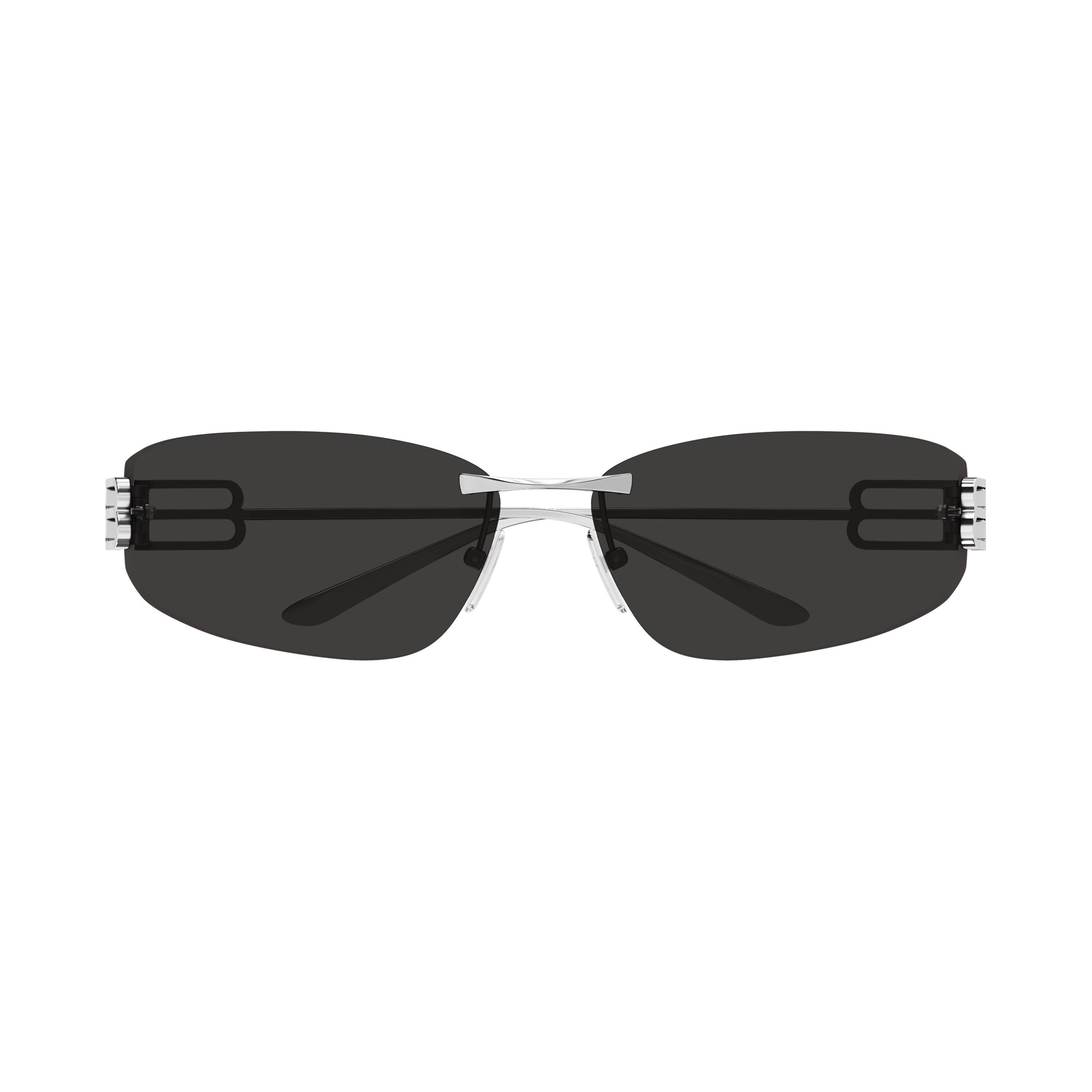 Rimless Sunglasses With Distinctive Double-B Logo
