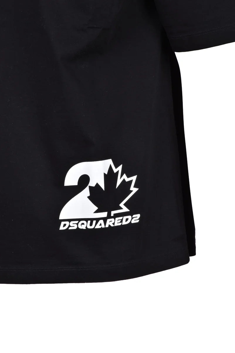 Cotton T-shirt - Black