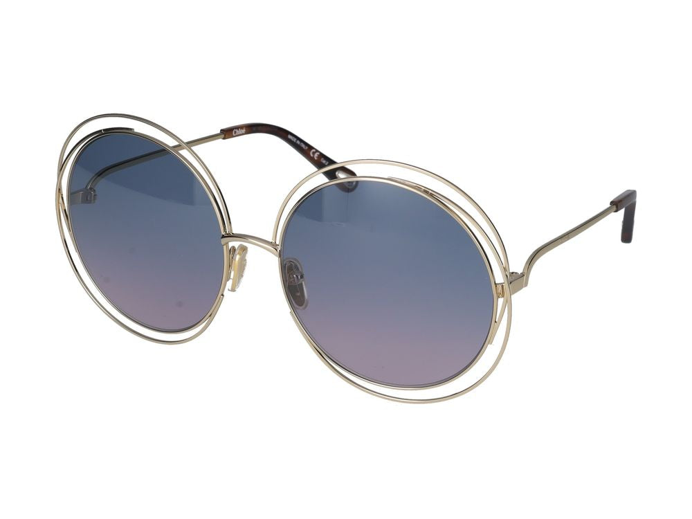 Sunglasses Chloé CH0045S 003 gold gold blue 62/18/140