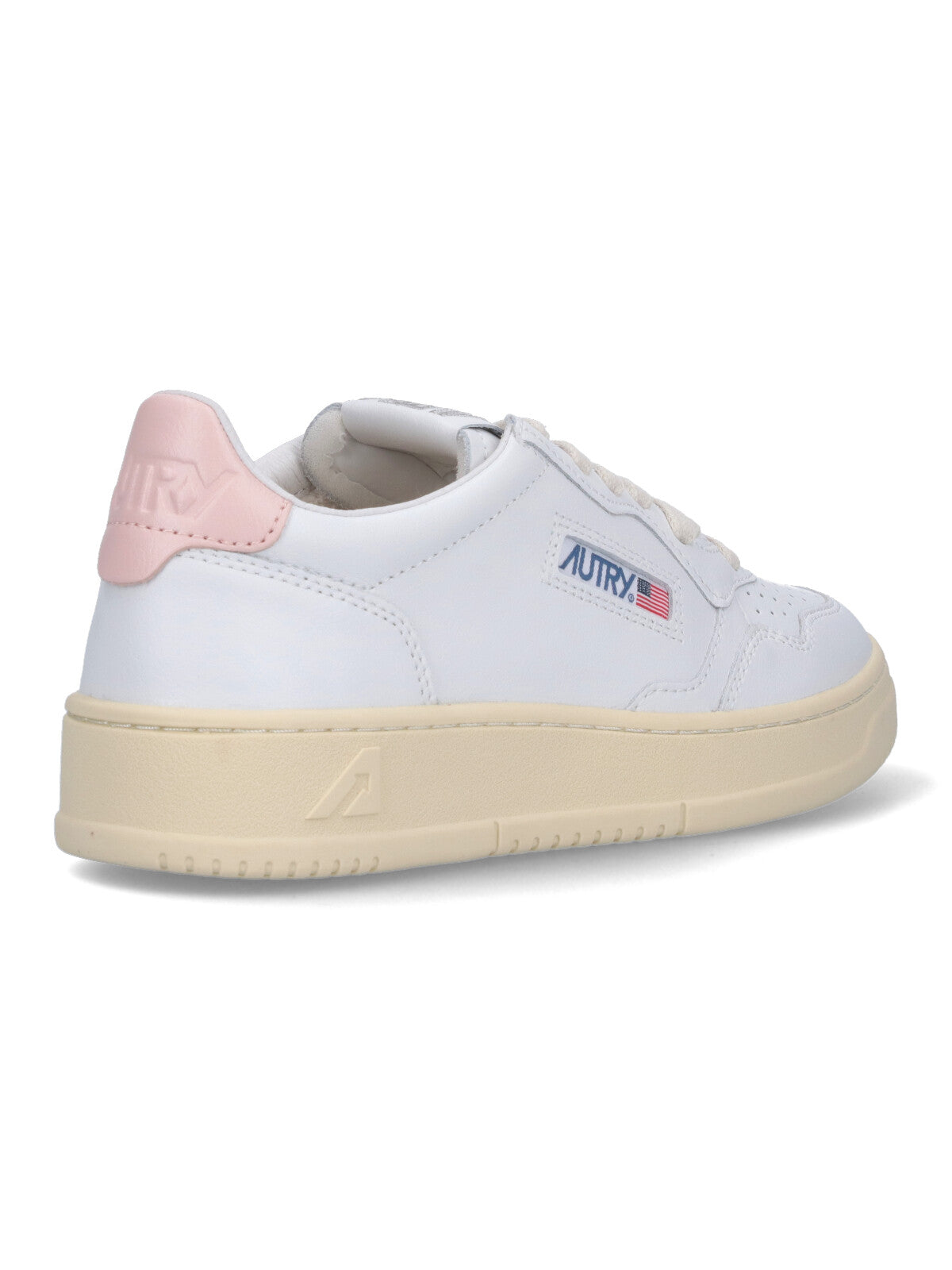 Low-Top Sneakers With Perforated Detailing