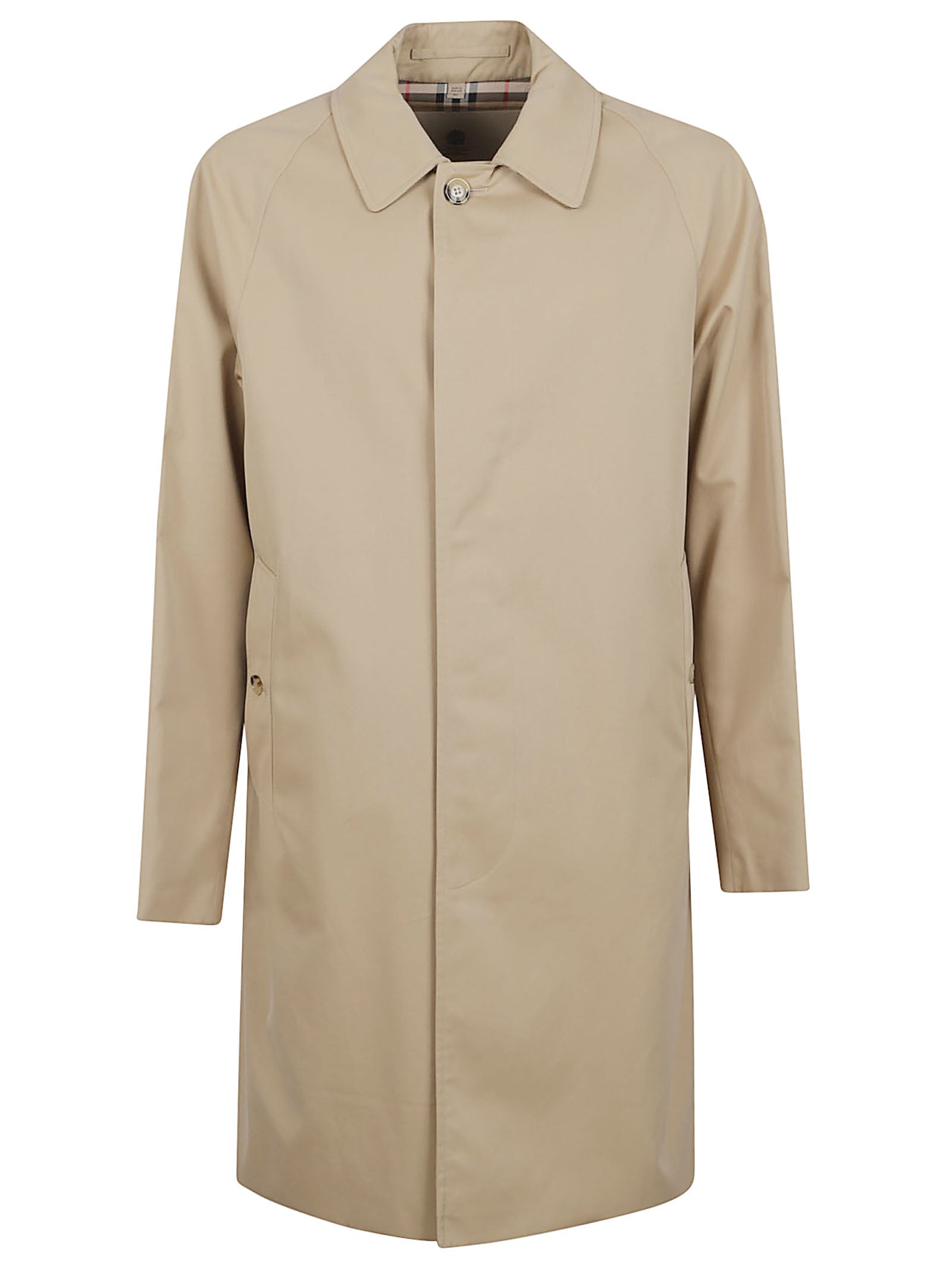 Raincoat with Check Lining