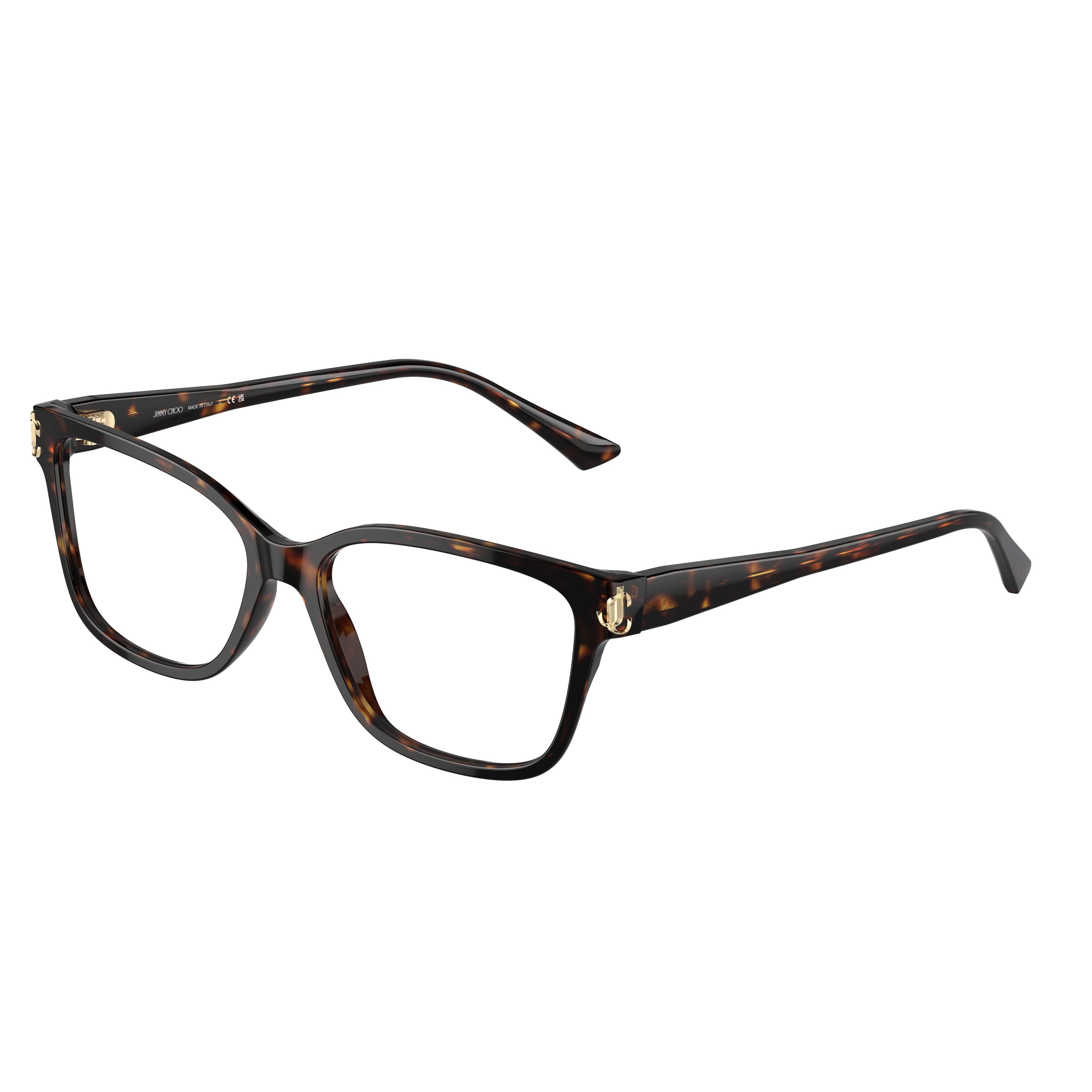 0jc3012 Tortoiseshell Square Frame Eyeglasses