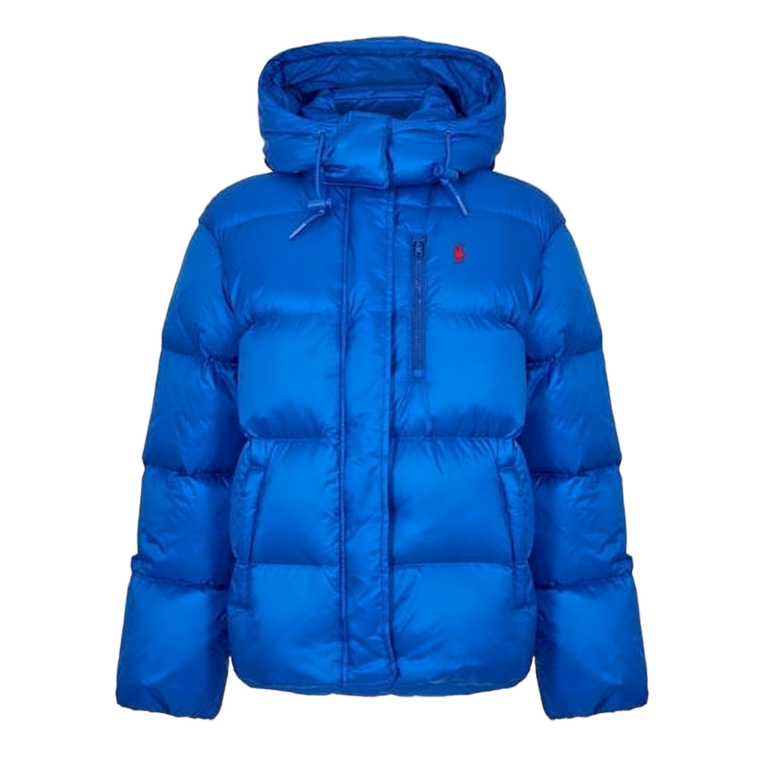 Water-Repellent Quilted Down Jacket with Adjustable Hood