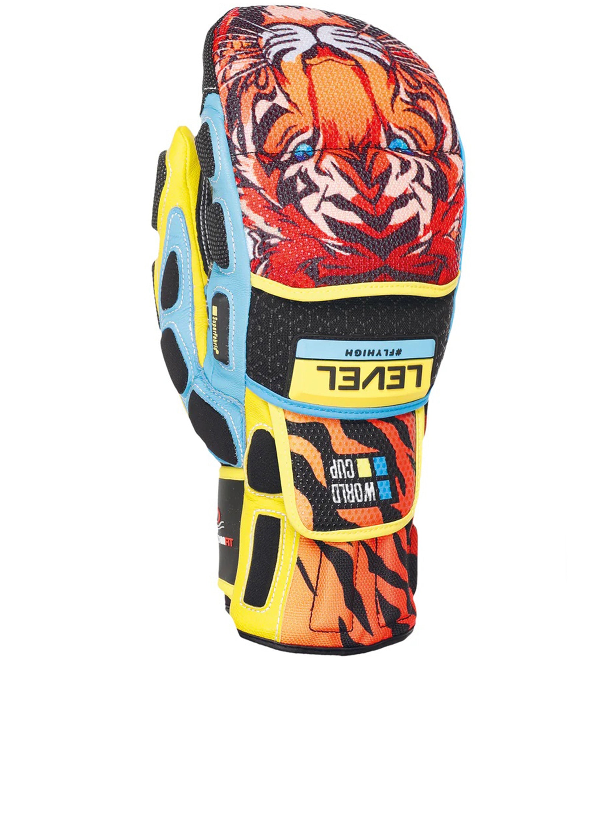 Yellow Moffola Worldcup Padded Tiger Gloves