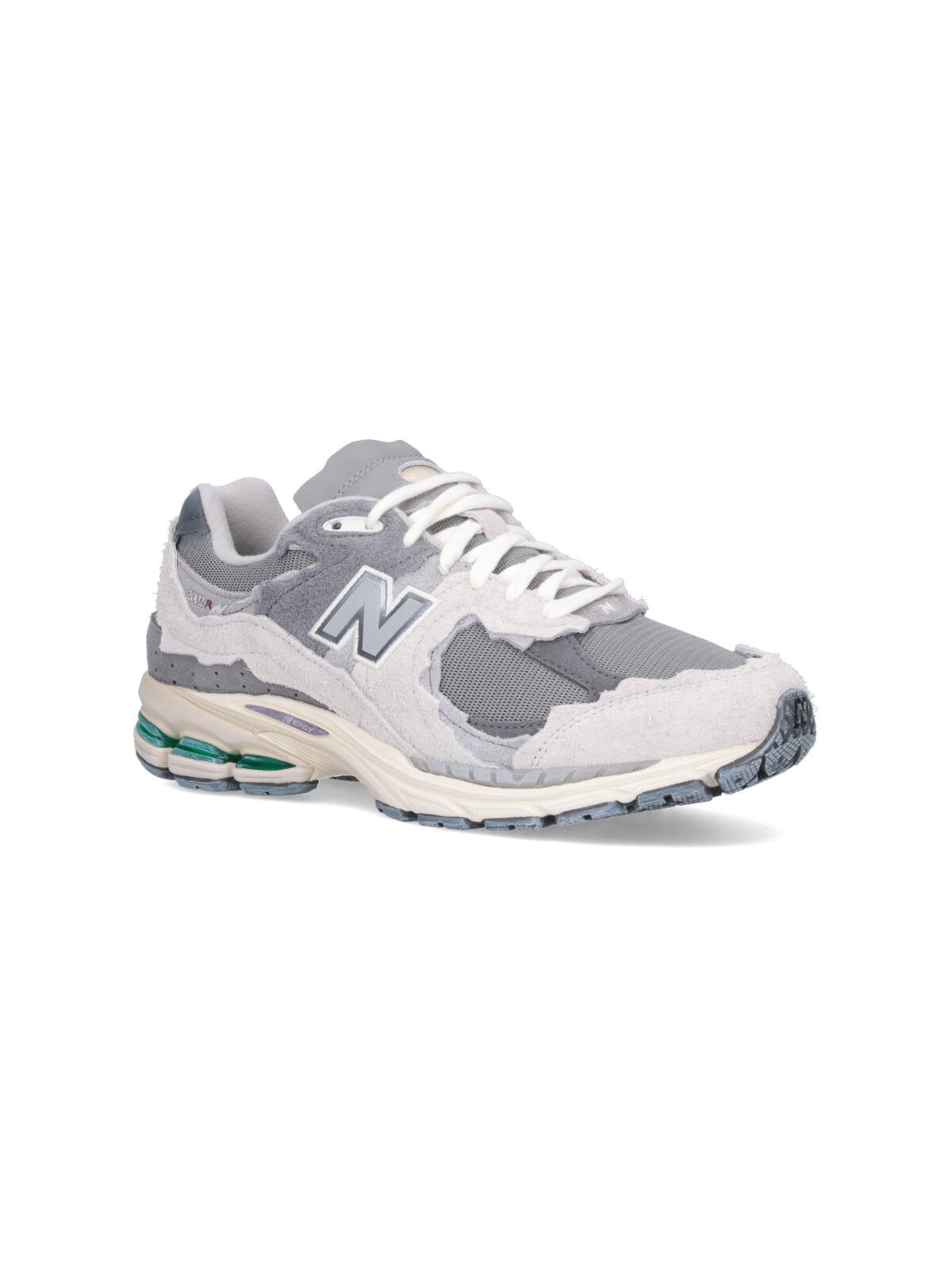 Classic Low-Top Sneakers With Textured Grey Upper