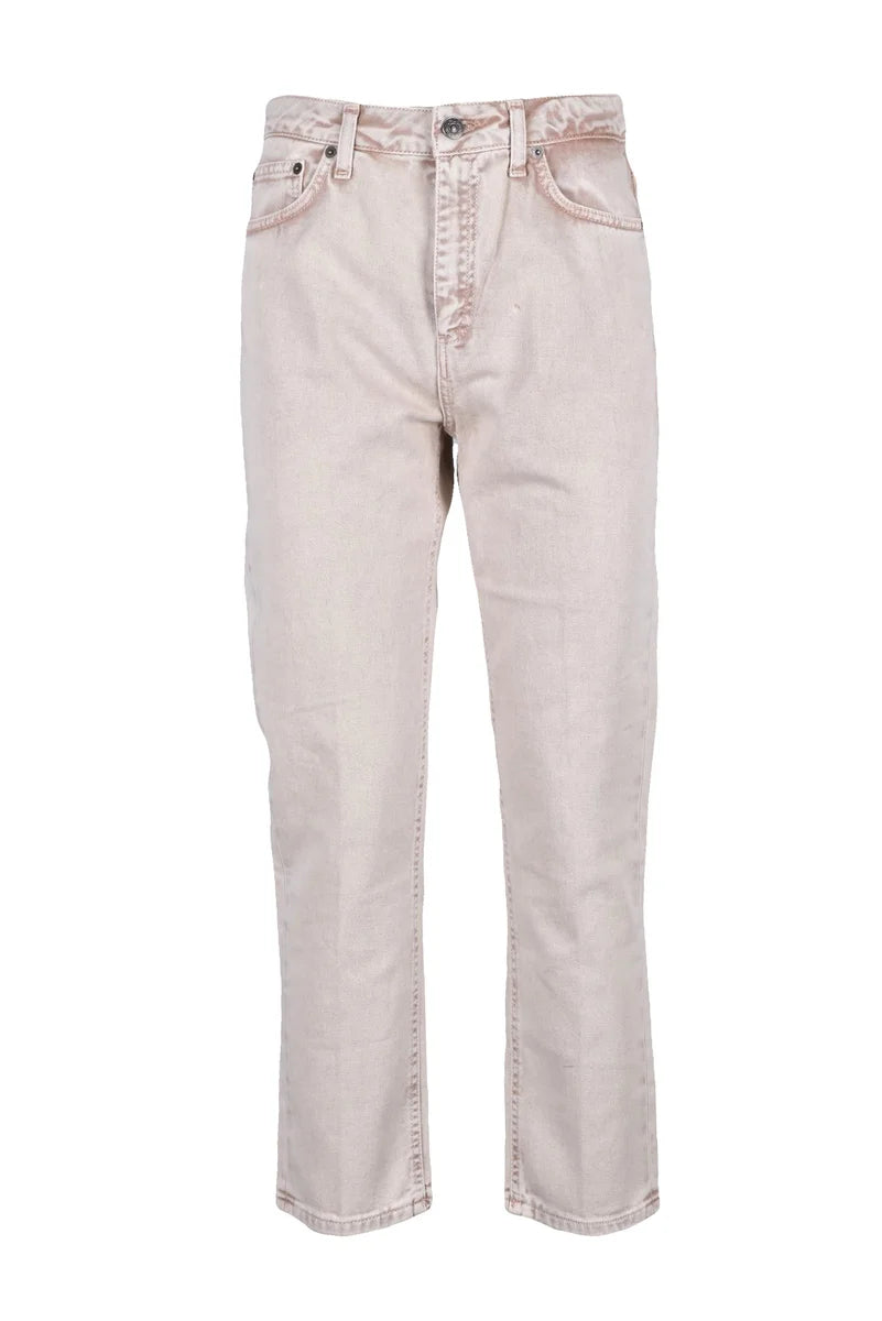 Cindy Cotton Jeans - Beige