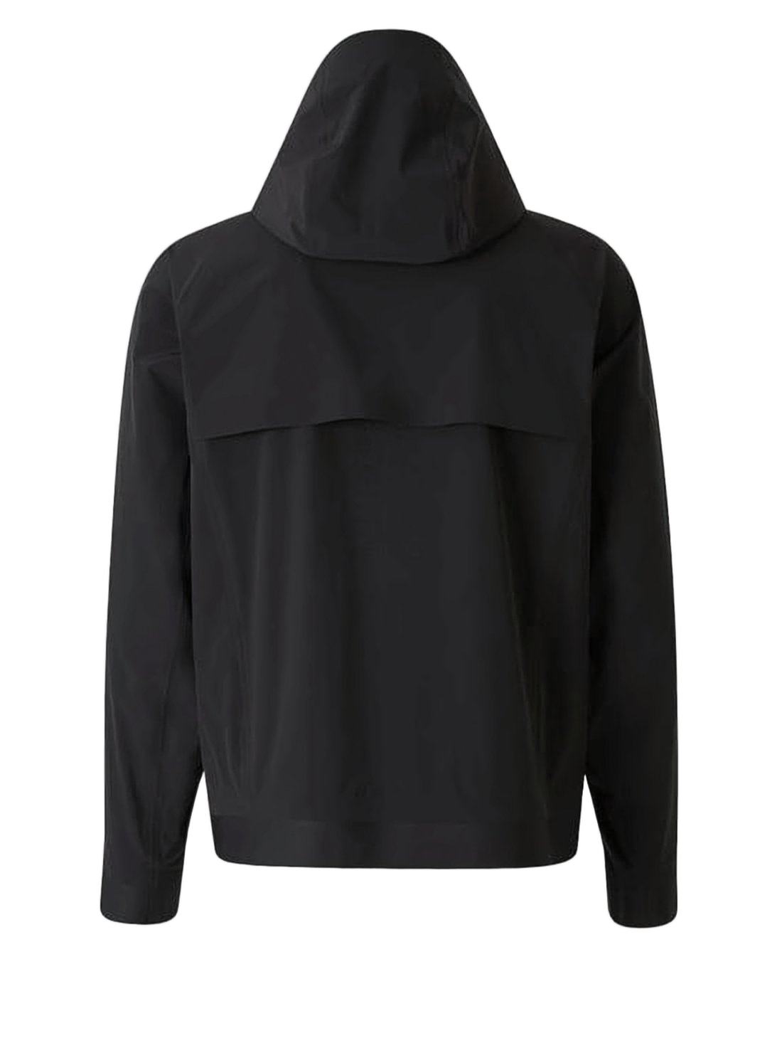 Minimalist Black Jacket with Full Zip