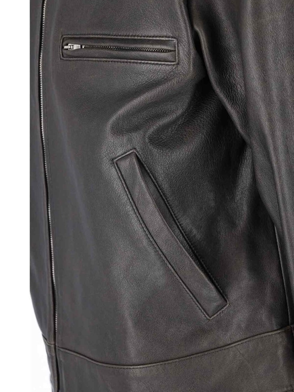 Zip Jacket – Brown