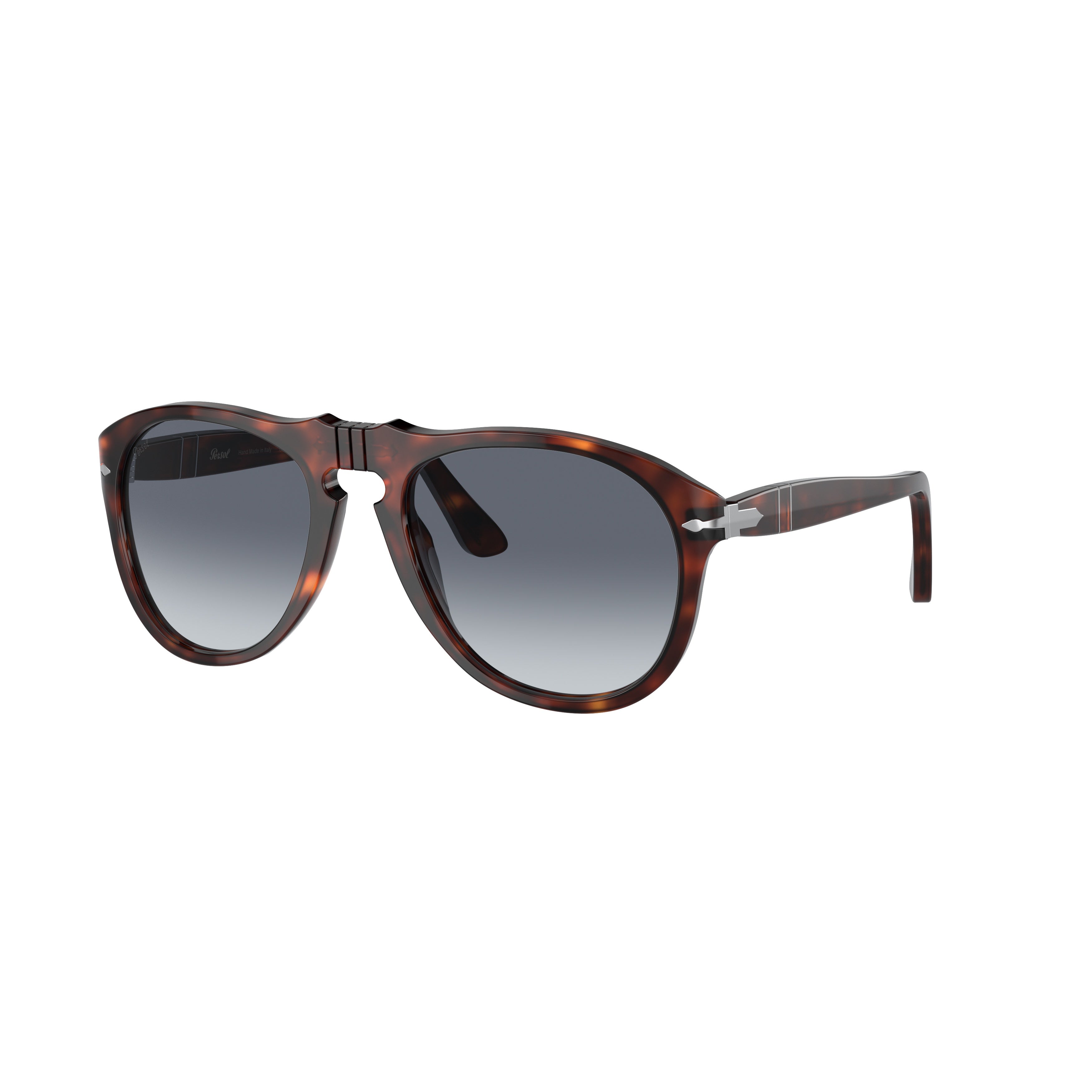 0po0649 Classic Aviator Sunglasses with Tortoiseshell Frame