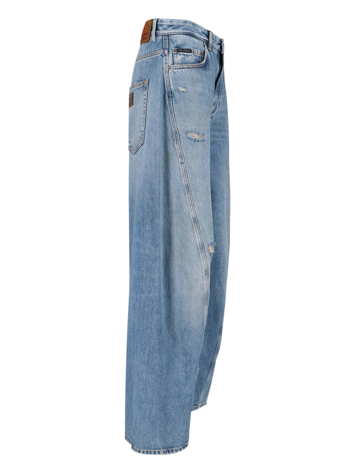 Classic Straight-Leg Jeans with Mid-Rise Design
