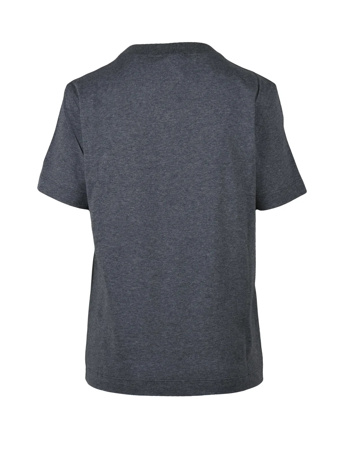 Grey Cotton Women T-shirt