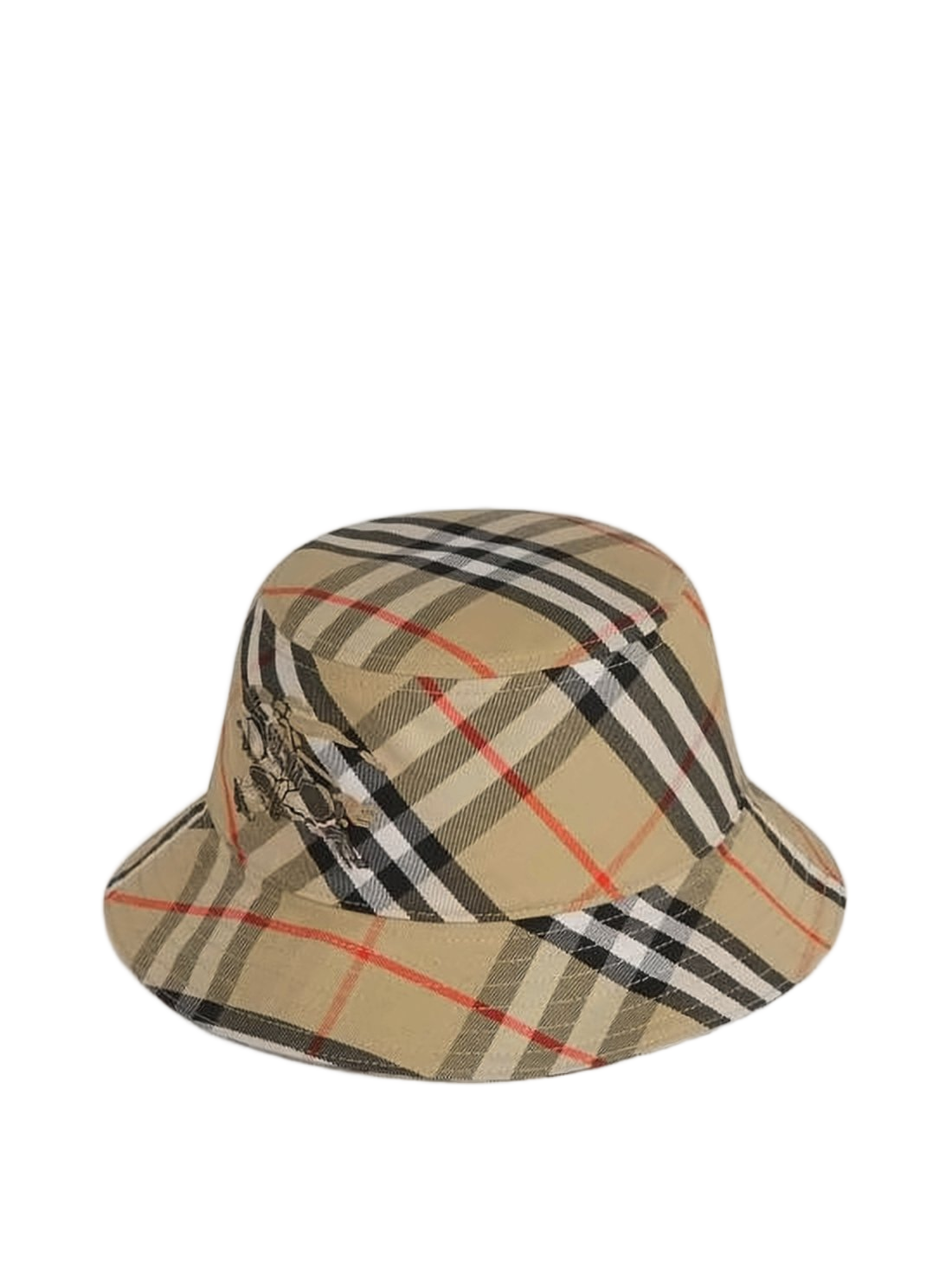Classic Check Pattern Bucket Hat
