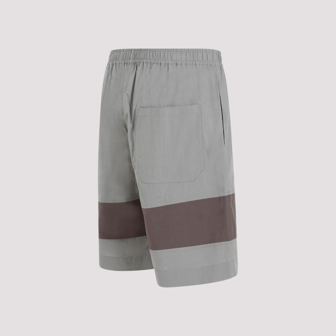 Barrel Grey Cotton Shorts