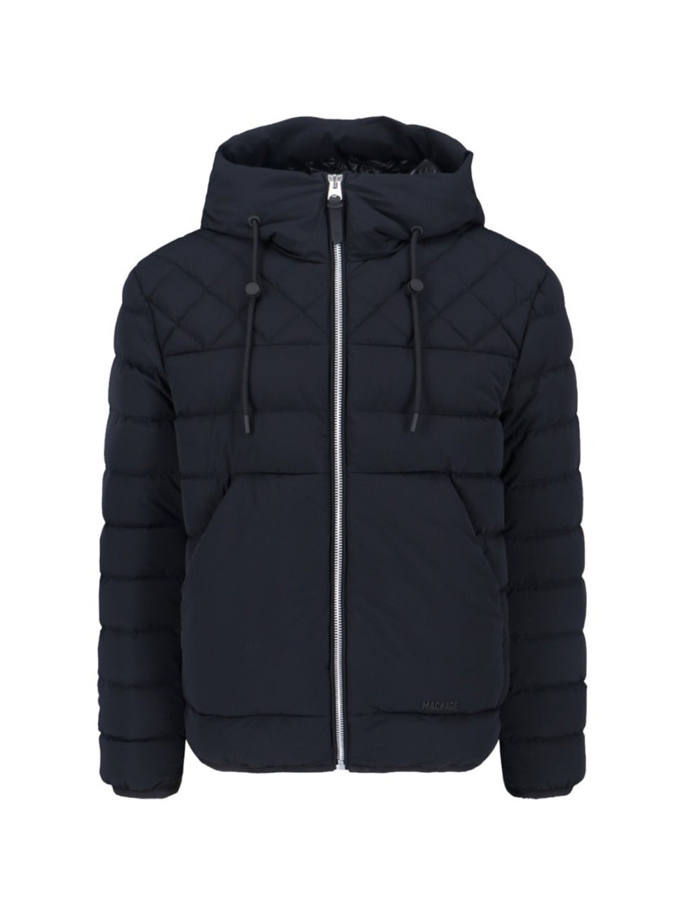 Adjustable Hood Quilted Down Jacket