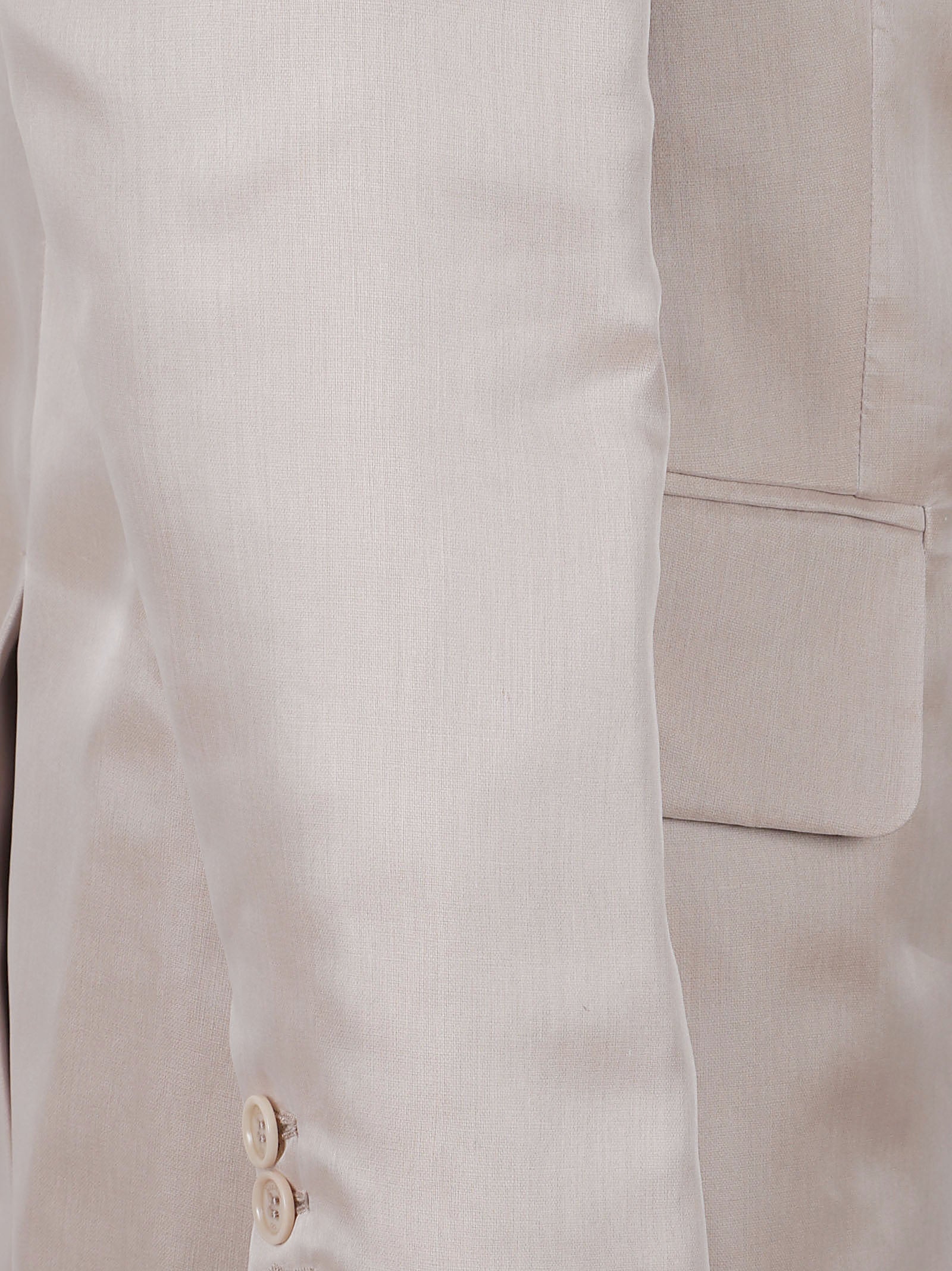 Tailored Double-Breasted Blazer with Wide Lapels