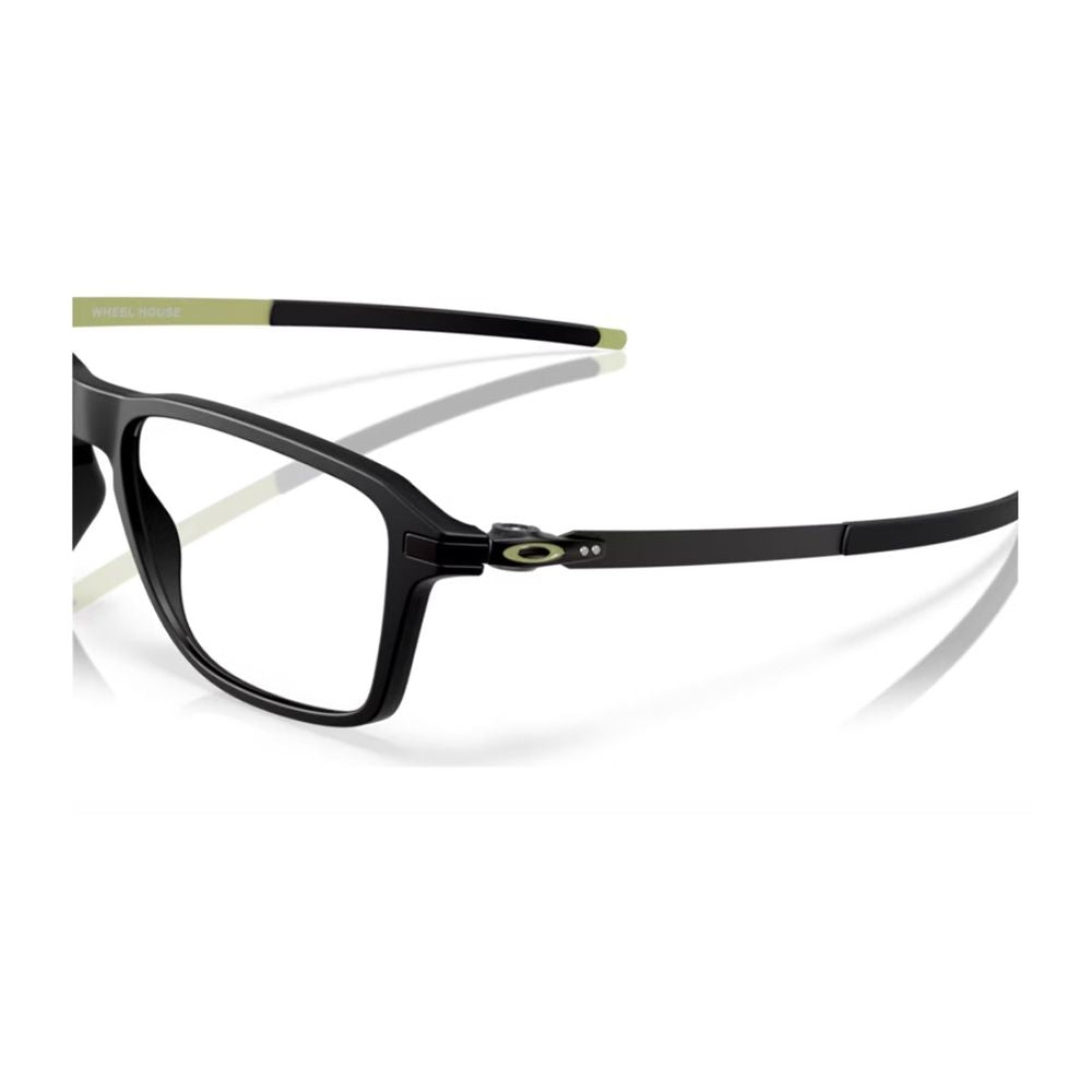 Ox8166 - Wheel House Matte Black Square Oakley Ox8166 Eyeglasses