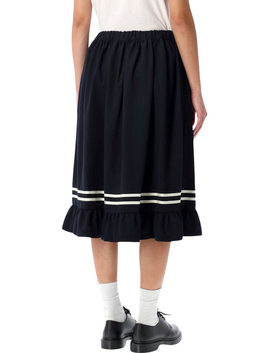 Girl Wool Midi Skirt