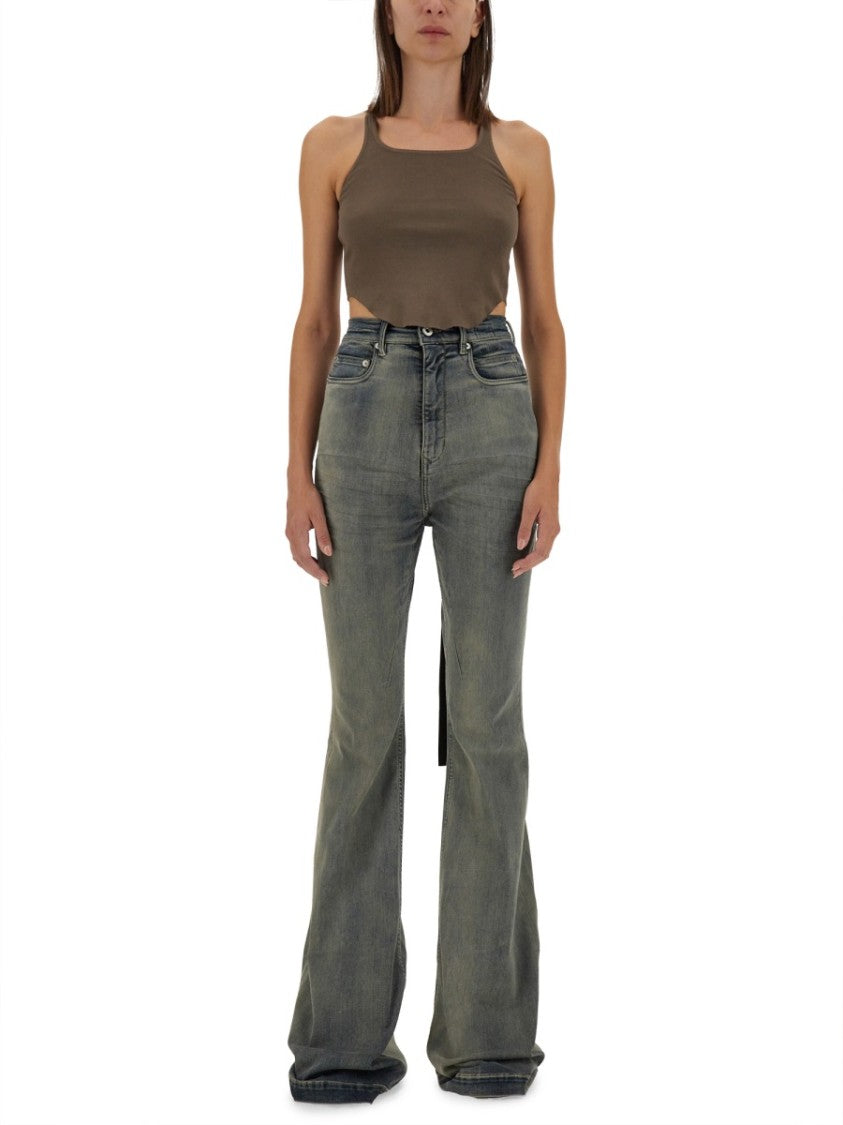 Cropped Fitted Tank Top