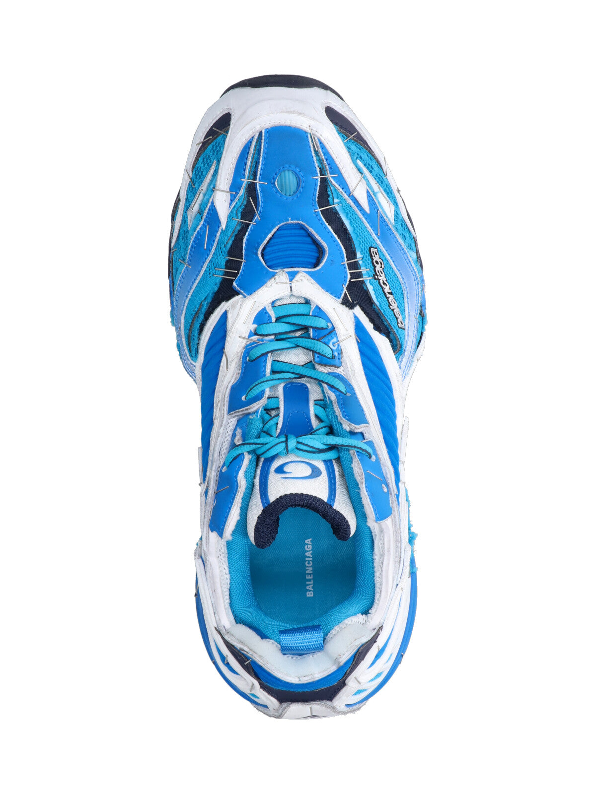 "Soleless" Sneakers – Light Blue