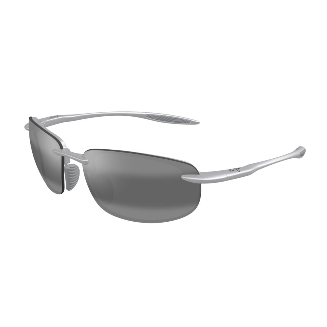 Hookipa Ultra Rimless Rectangular Sunglasses with Adjustable Nose Pads