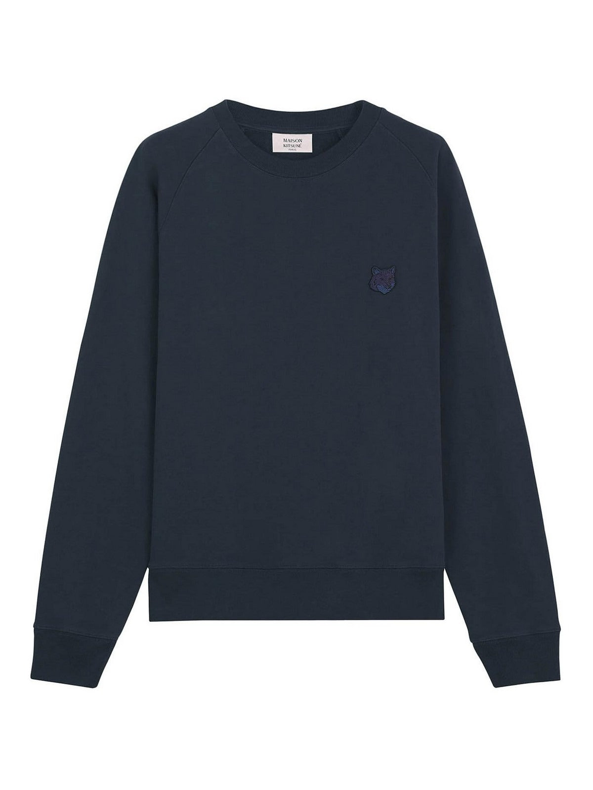 Long-Sleeve Crewneck Shirt With Embroidered Emblem